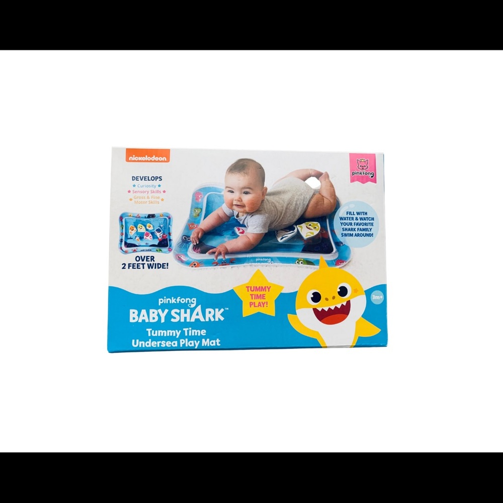 Baby Shark Tummy Time Undersea Play Mat